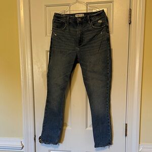 Abercrombie & Fitch Blue High Rise Jeans    Size   27 / 4